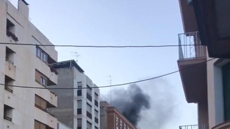 Un incendio deja sin luz a una vivienda de Vila-real