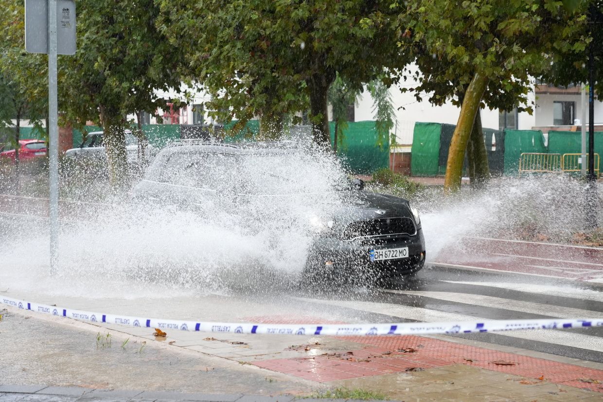 Galería de imágenes: La dana Alice descarga con fuerza en Castelló
