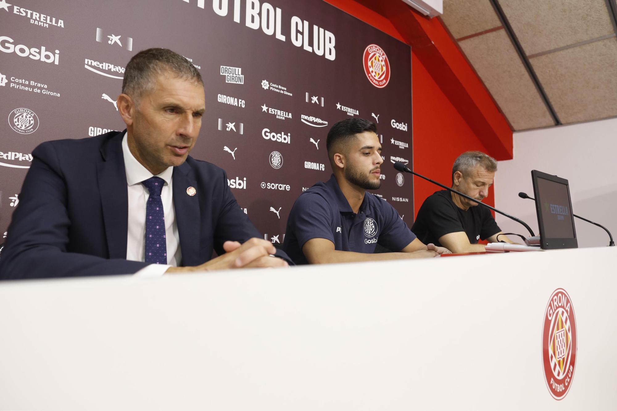 Yan Couto i David López, presentats al Girona