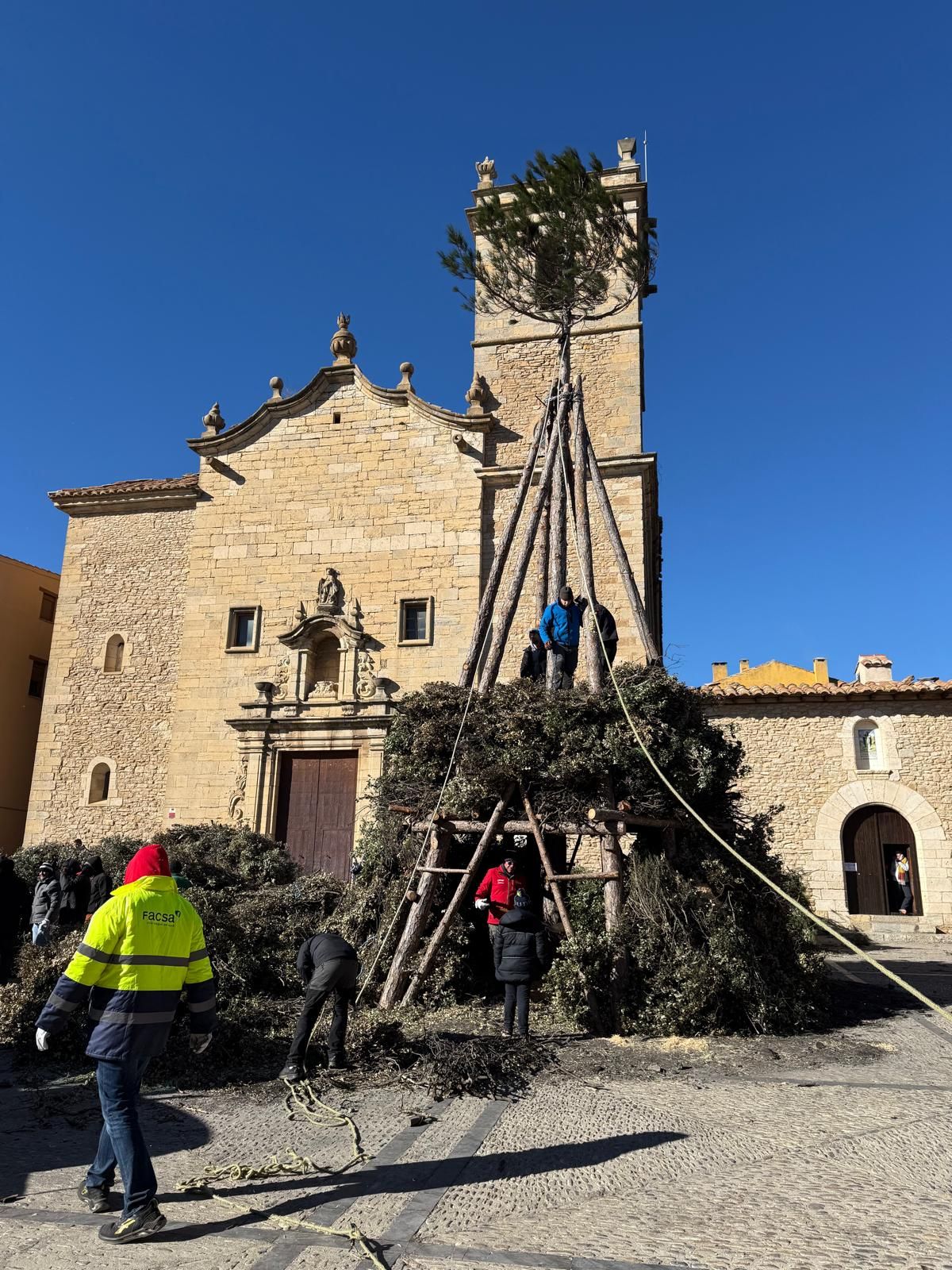 Primer fin de semana de Sant Antoni en Castellón