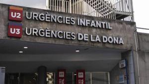 Entrada de les urgències infantils de l’Hospital de la Vall d’Hebron.Hospital infantil Vall d’Hebron. | ZOWY VOETEN