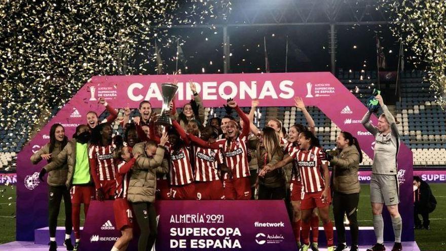 El Atlético conquista la Supercopa femenina