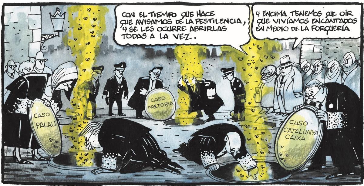 Viñeta de Ferreres del 26 de marzo del 2017