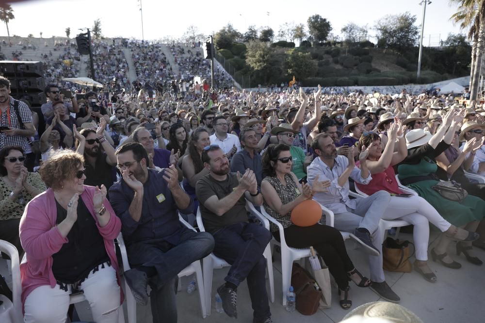 Acto central de Units Podem Més en Palma