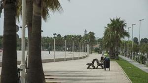 El passeig marítim de les Cases d’Alcanar.