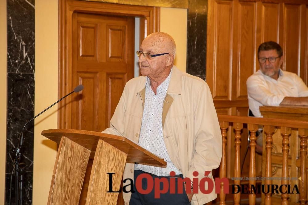 Nombramiento de alcaldes pedáneos en Caravaca