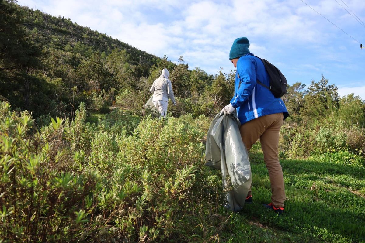 La XVII Jornada de Limpieza en Sa Talaia concluye con la recogida de 400 kilos de residuos La XVII Jornada de Limpieza en Sa Talaia concluye con la recogida de 400 kilos de residuos