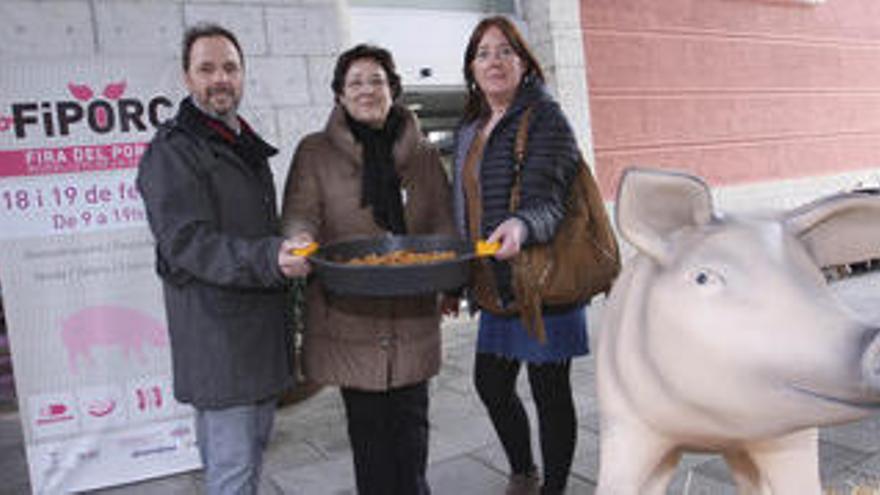 La presentació que es va fer ahir al mercat del Lleó de Girona