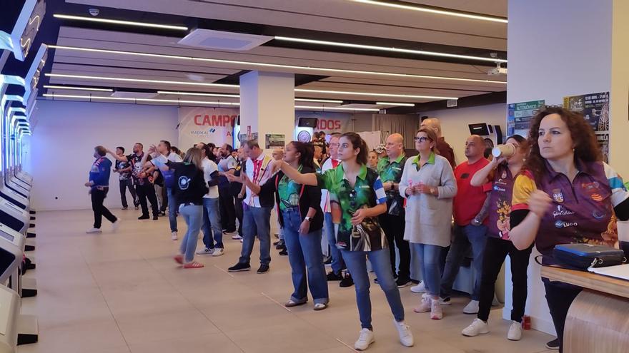 Cangas, capital gallega de los dardos