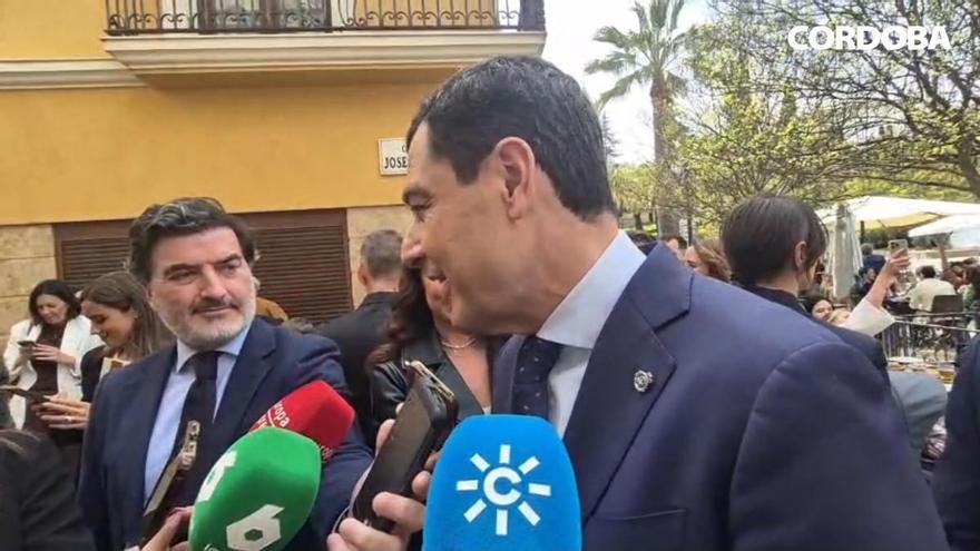 El presidente de la Junta, en Cabra