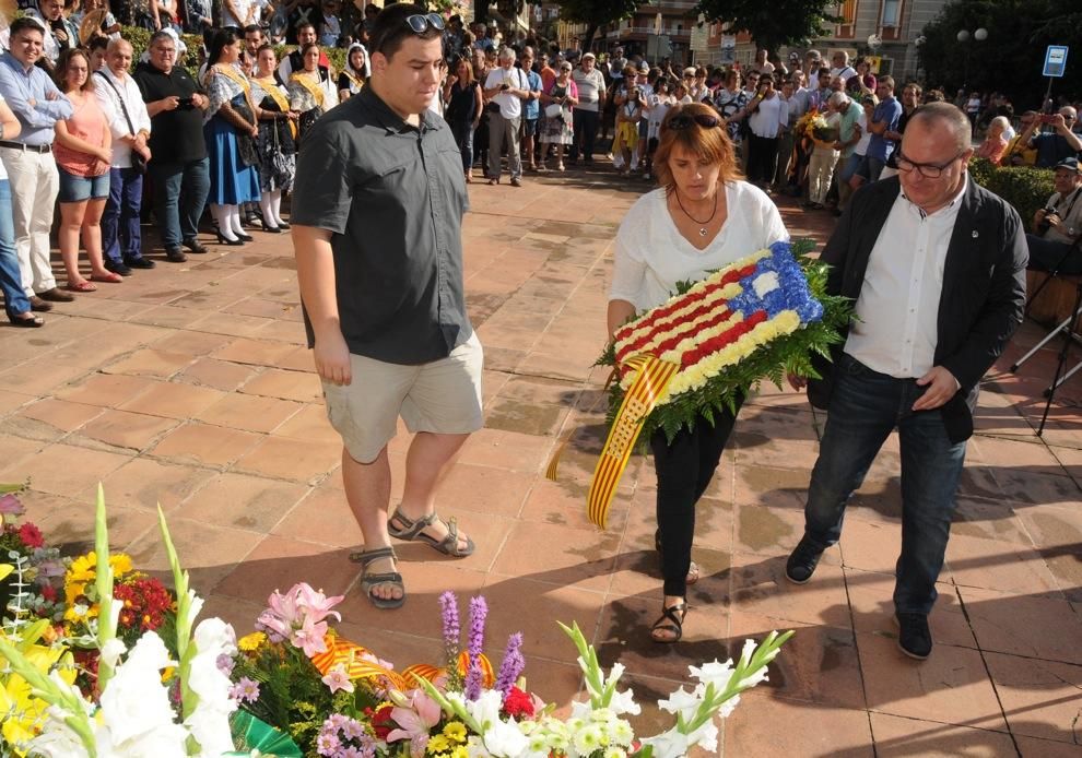 Unes 300 persones participen a l'acte oficial de la Diada a Berga