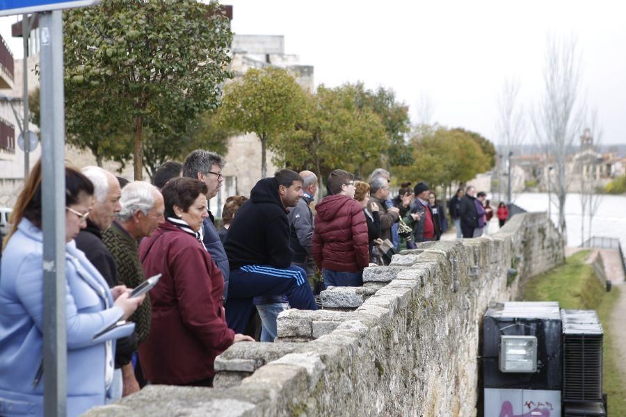 Rescate del hombre desaparecido en el Duero