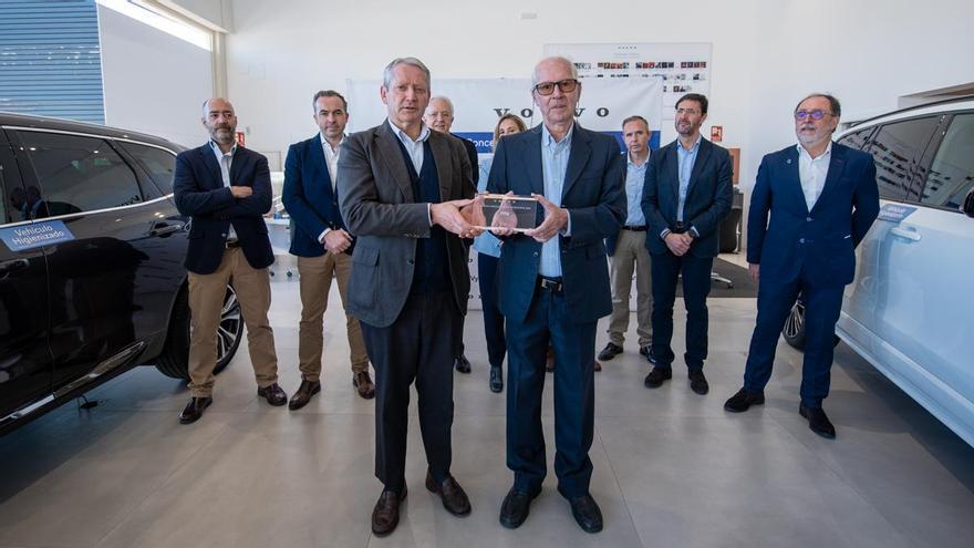 Vypsa recibe el premio al mejor concesionario Volvo de postventa de España