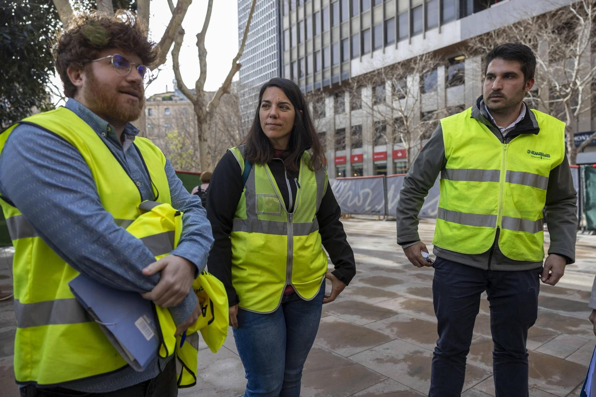 Fotos | La renovada plaza España de Palma