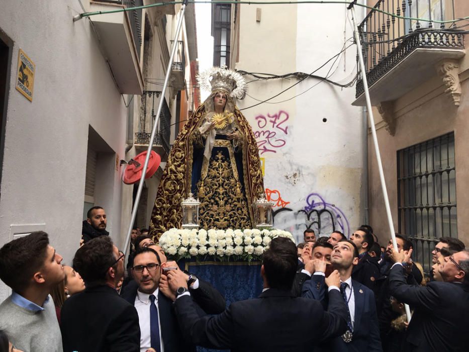 Algunas gotas llevaron a retrasar la salida del Huerto, que mantuvo su recorrido, descubriendo calles nuevas