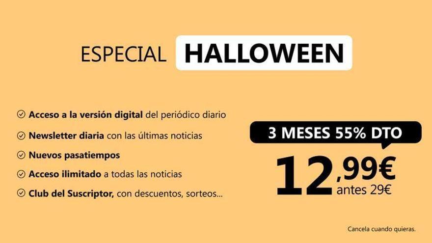 El auténtico susto de este Samaín sería perderte esta oferta: tres meses de La Opinión A coruña por 12,99 €