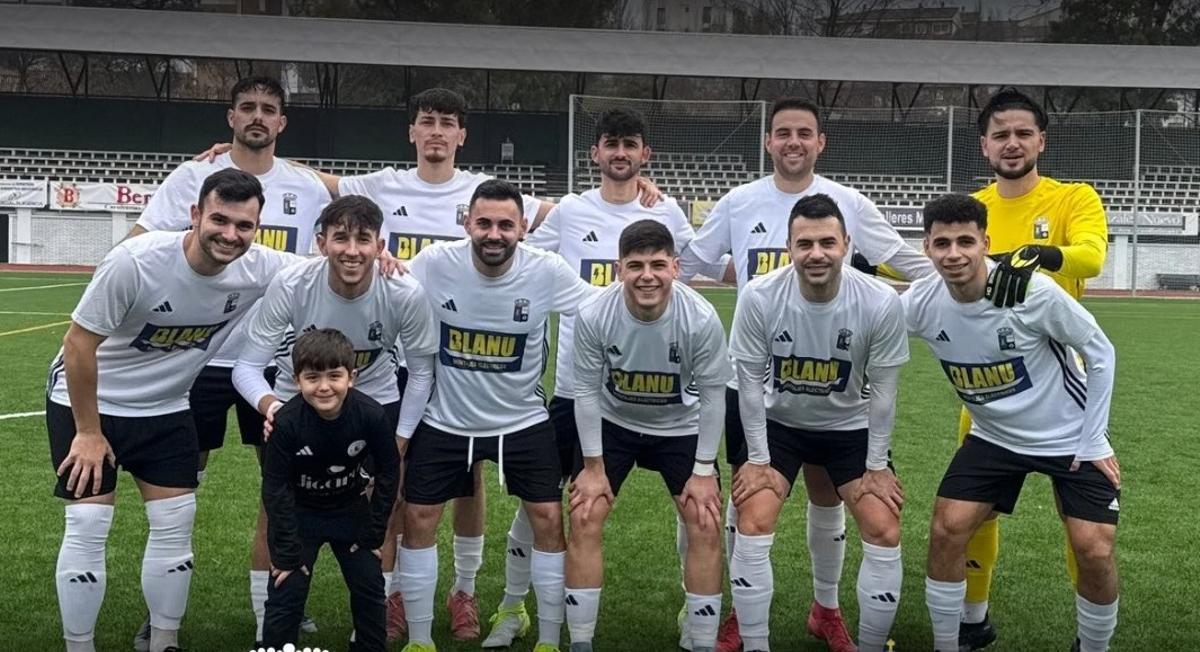 Once inicial del Plasencia en un partido de esta temporada.