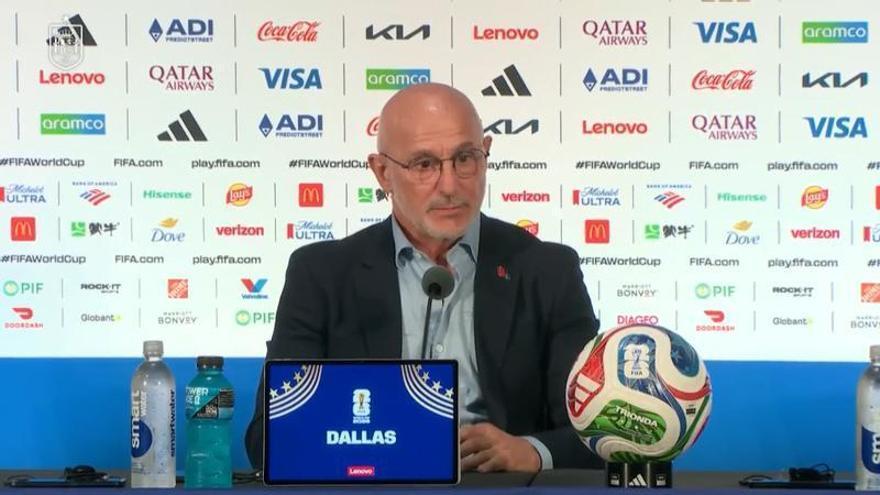 De la Fuente destacó el papel decisivo de los suplentes en la victoria ante Portugal