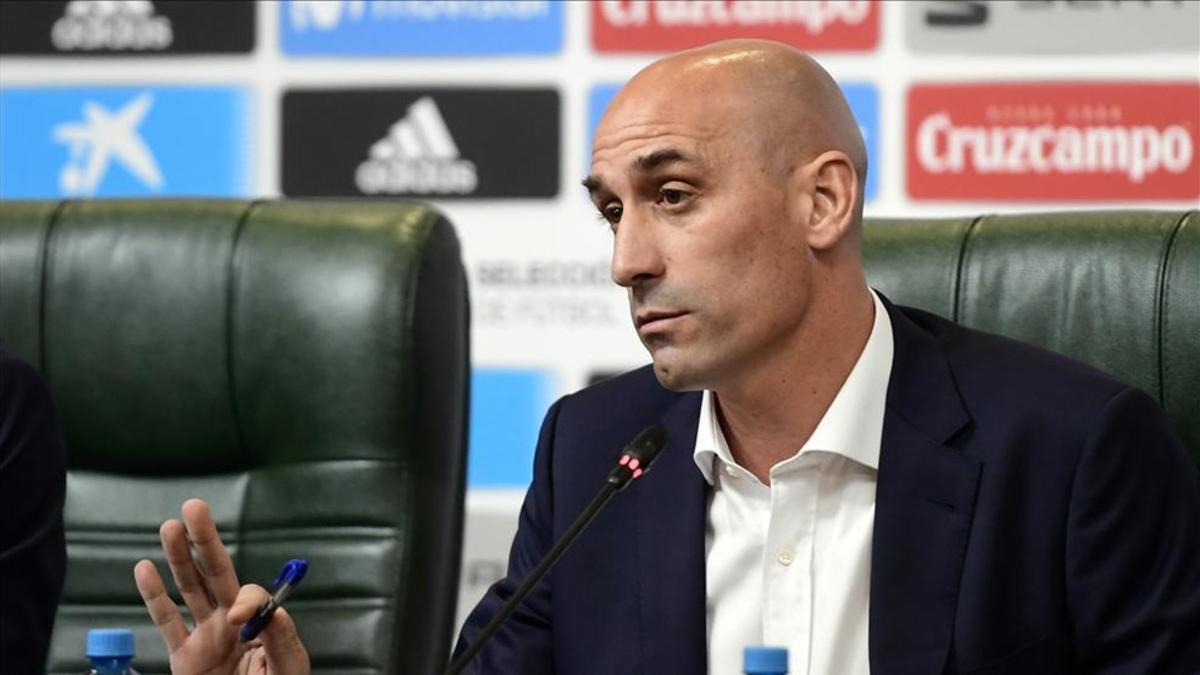 Luis Rubiales, presidente de la RFEF