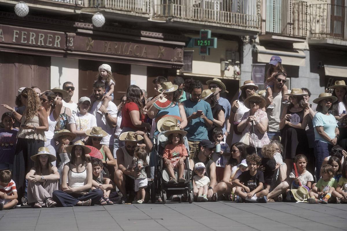 La imatgeria ha generat una gran expectació durant el diumenge de Festa Major de Manresa