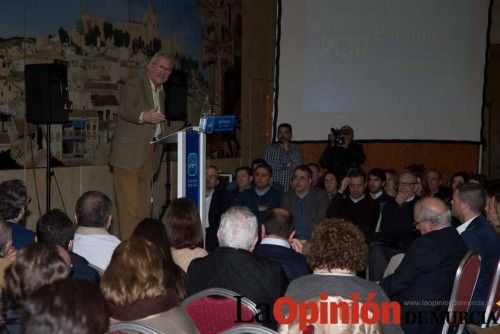 Presentación del candidato del PP a la alcaldía de Caravaca, José Francisco García