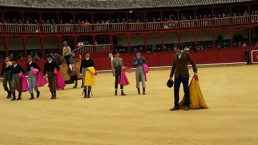 Final del bolsín taurino «Tierras de Zamora» de 2017 en la plaza de toros Toro, con el torero Juan José Padilla como director de lidia. | C. T.
