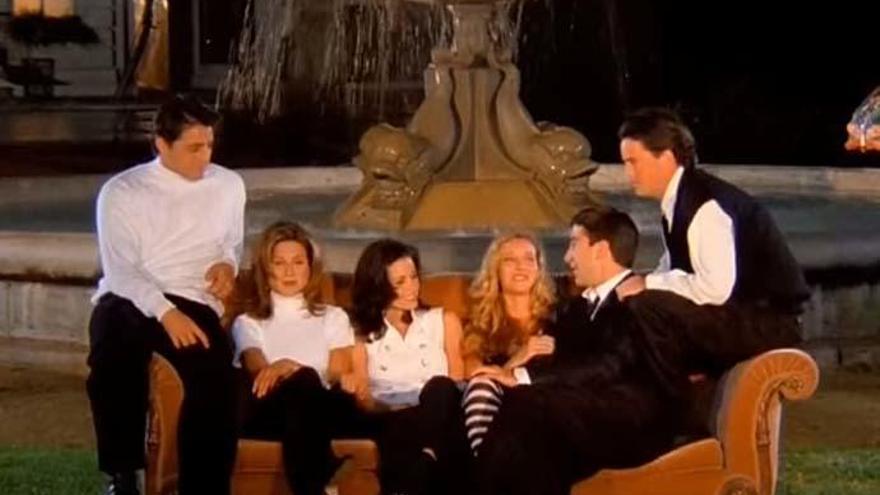 Los protagonistas de &#039;Friends&#039;.