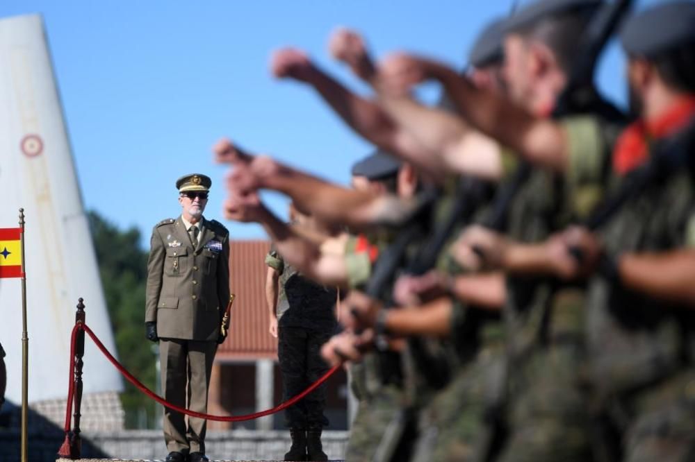 El general Romero Losada se despide de la Brilat