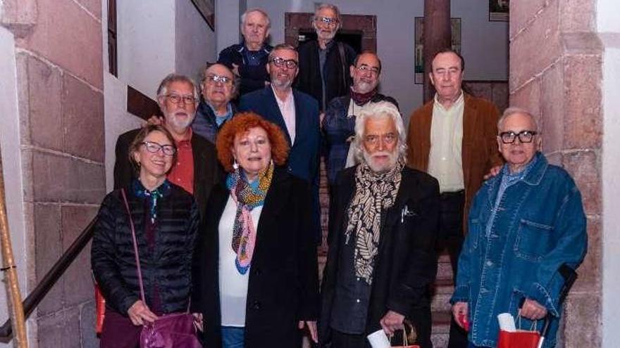 Artistas asturianos en recuerdo de Toni Areces