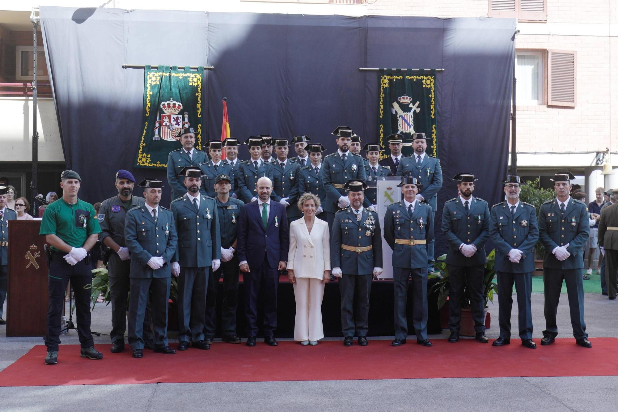 La Guardia Civil de Baleares celebra su patrona en Mallorca