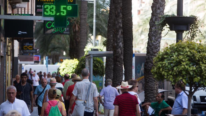 Las temperaturas subirán a partir del miércoles en Alicante