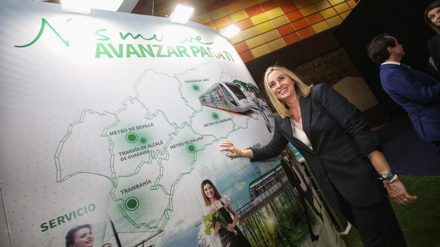 Marifrán Carazo, consejera de Fomento de la Junta de Andalucía, en Rail Live! 2022