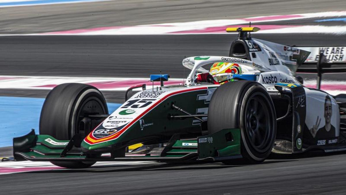 Roberto Merhi, con el coche de Boschung una vez más