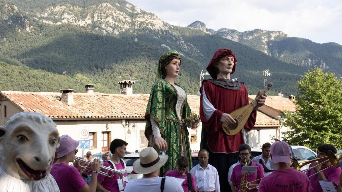 Ambient de la Festa Major de La Nou de Berguedà, l’any passat