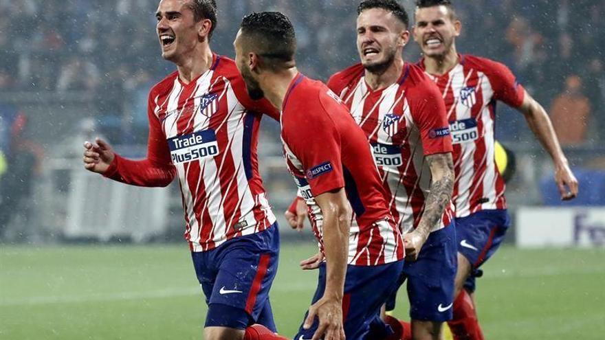 El Atlético gana la Liga Europa con goles de Griezmann y Gabi