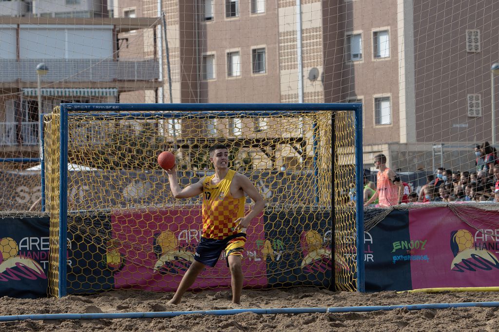 Campeonato de balonmano playa en La Manga