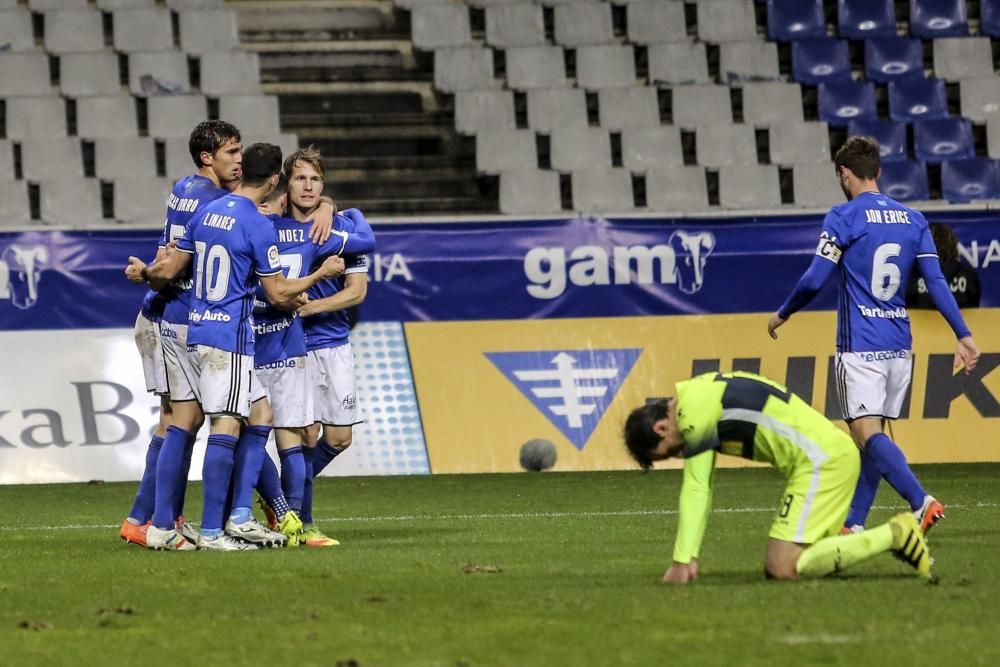 El partido entre el Real Oviedo y El elche, en imágenes