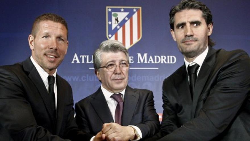 Simeone: "Quiero un equipo fuerte"