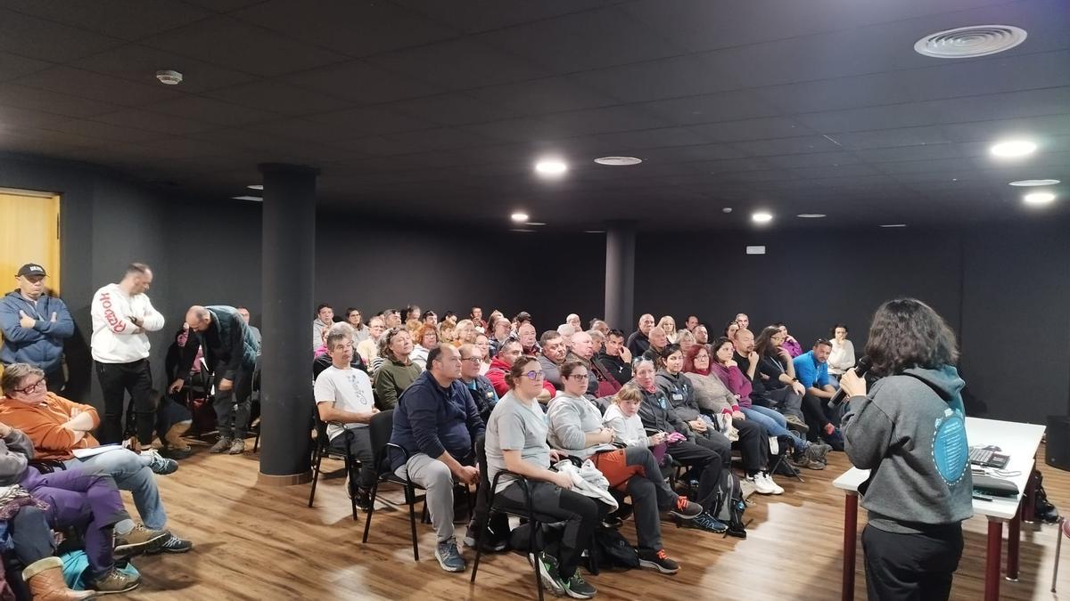 Una imagen de la asamblea de la asociación celebrada el domingo en Cala Millor.