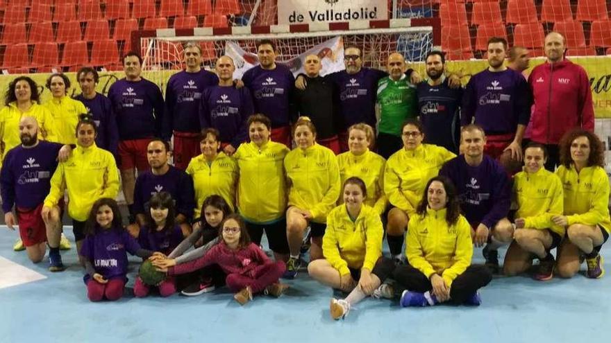 Representación zamorana en el torneo organizado por el club Atlético Valladolid Yo Jugué.