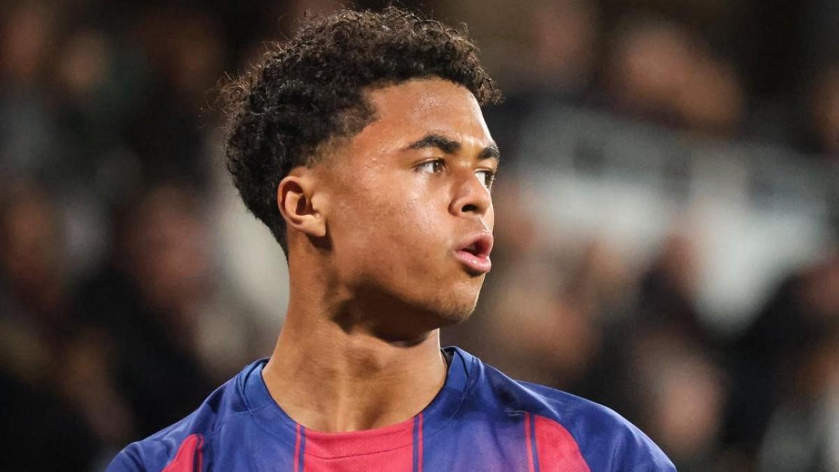 Shane Kluivert ha anotado el único gol del Barça Atlètic contra el Reus