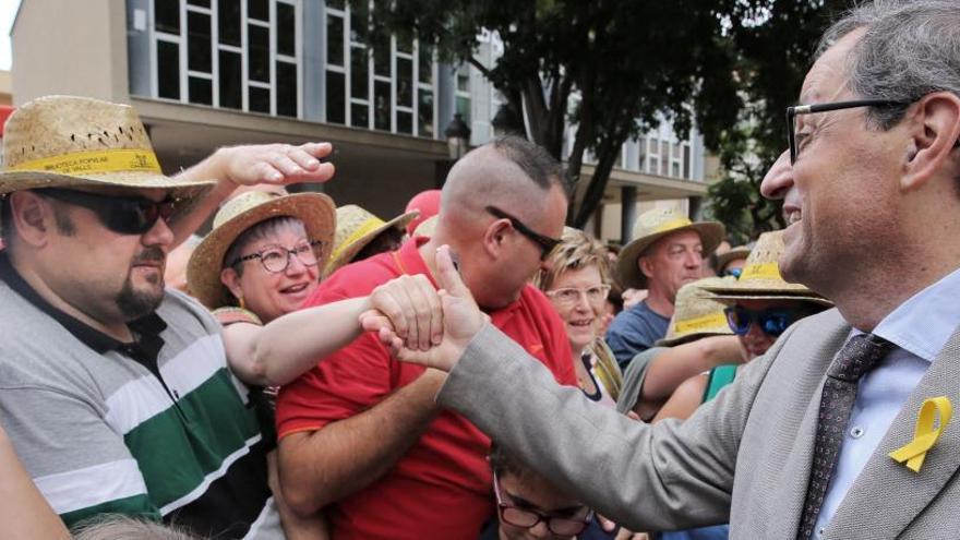 Torra, durante un acto este sábado en Tarragona.