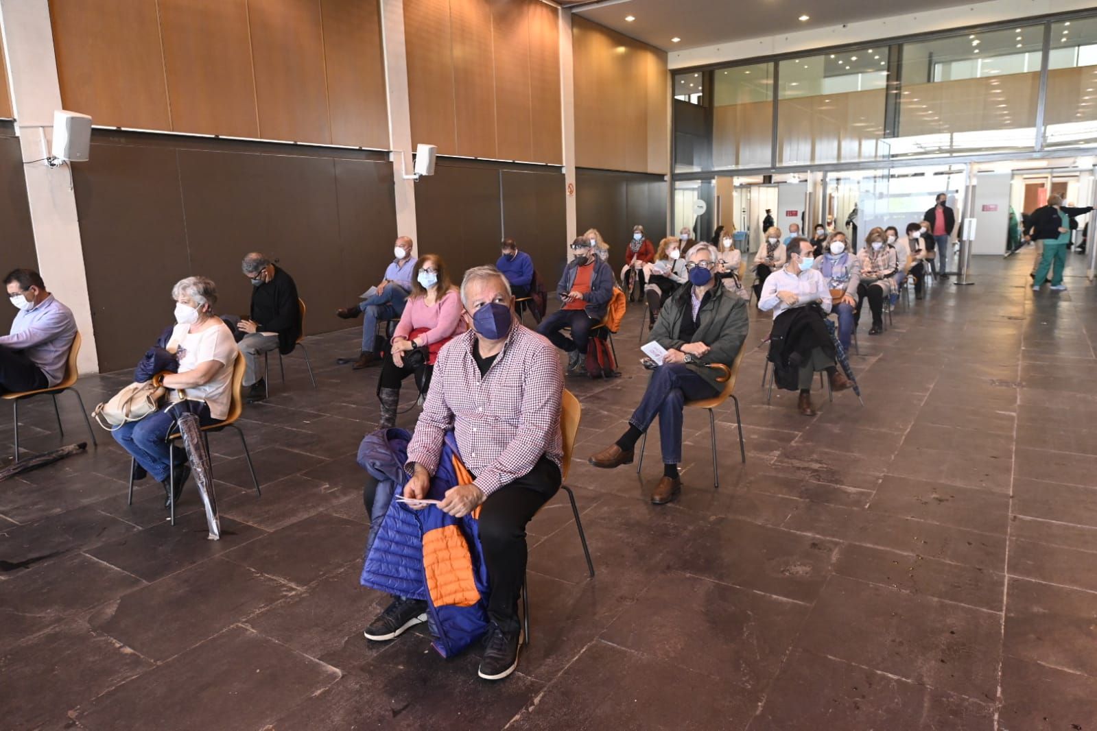 Vacunación en el Auditori de Castelló