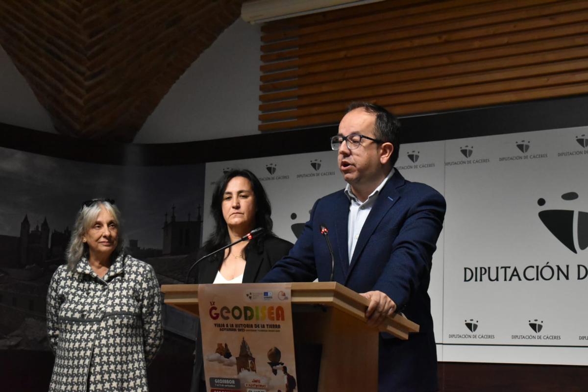 Imagen de Javier Diaz Cieza durante su intervención.