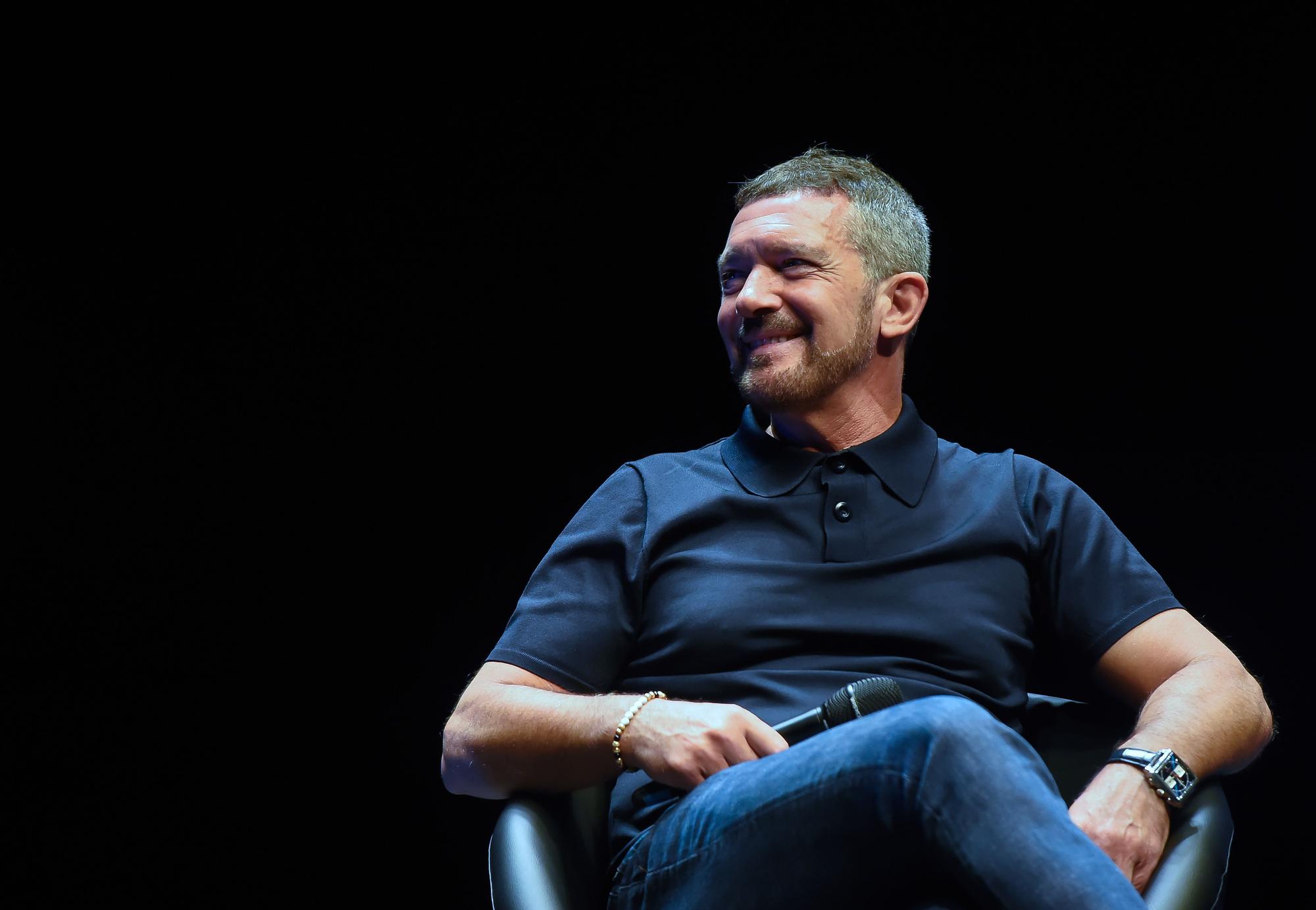 Clase magistral de Antonio Banderas dentro de los cursos de verano de la UMA