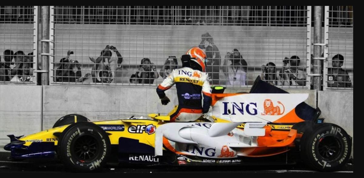 Renault provocó el accidente de Nelson Piquet Jr.