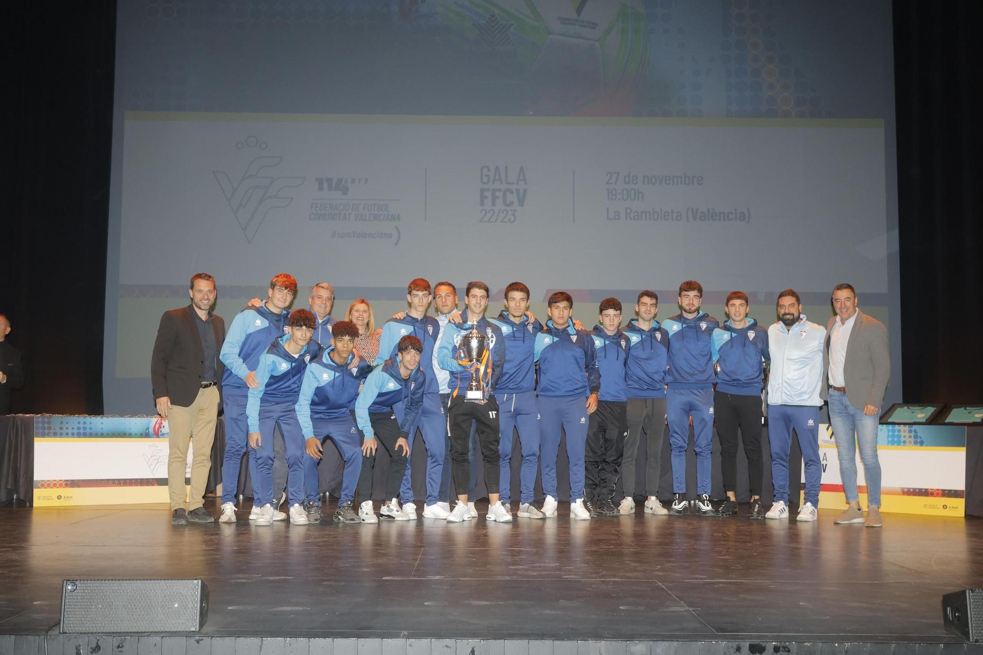 Gala de la Federació de Futbol de la Comunitat Valenciana