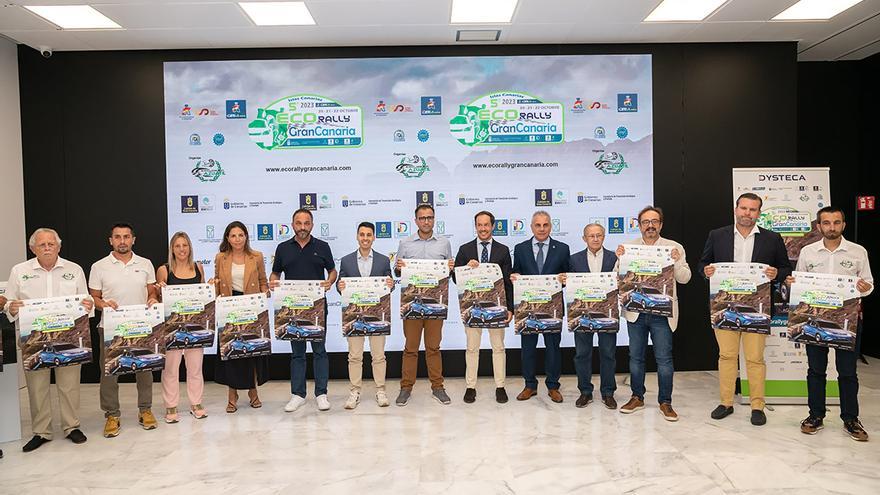 El V Eco Rally Gran Canaria se disputa este fin de semana como Campeonato de España de Energías Alternativas