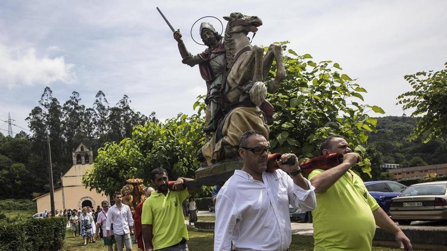 Ferreros, en Ribera de Arriba, celebra sus fiestas de Santiago con &quot;tekilazo&quot; el domingo