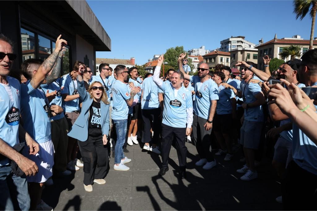 Las imágenes de la celebración del Celta europeo en Balaídos